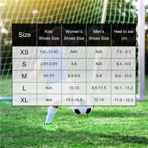 Soccer Socks (1/3/5 pairs) Team Sport Knee High Socks for Adult Youth Kids - Picture 2 of 7